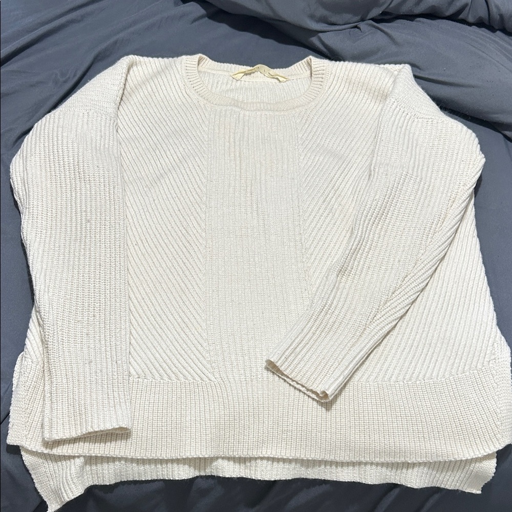 Athleta Elegant Cream Sweater for Women